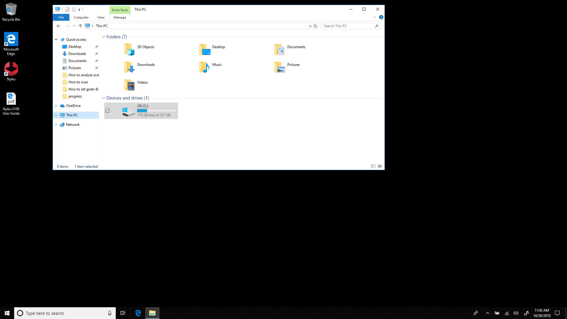 My S400 scanner is stuck on step 1, how do I fix it?